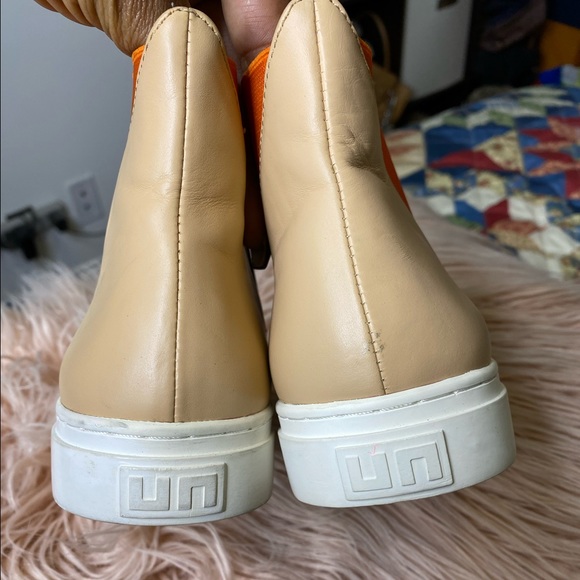 UNITED NUDE Womens Blue and Beige Slip On Size 9.5 - Picture 7 of 9